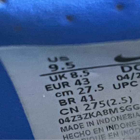 Nike Zoom Mercurial Vapor 15 Academy CR7 MG Soccer Cleats Men’s Size 9.5 Shoes - Picture 9 of 10